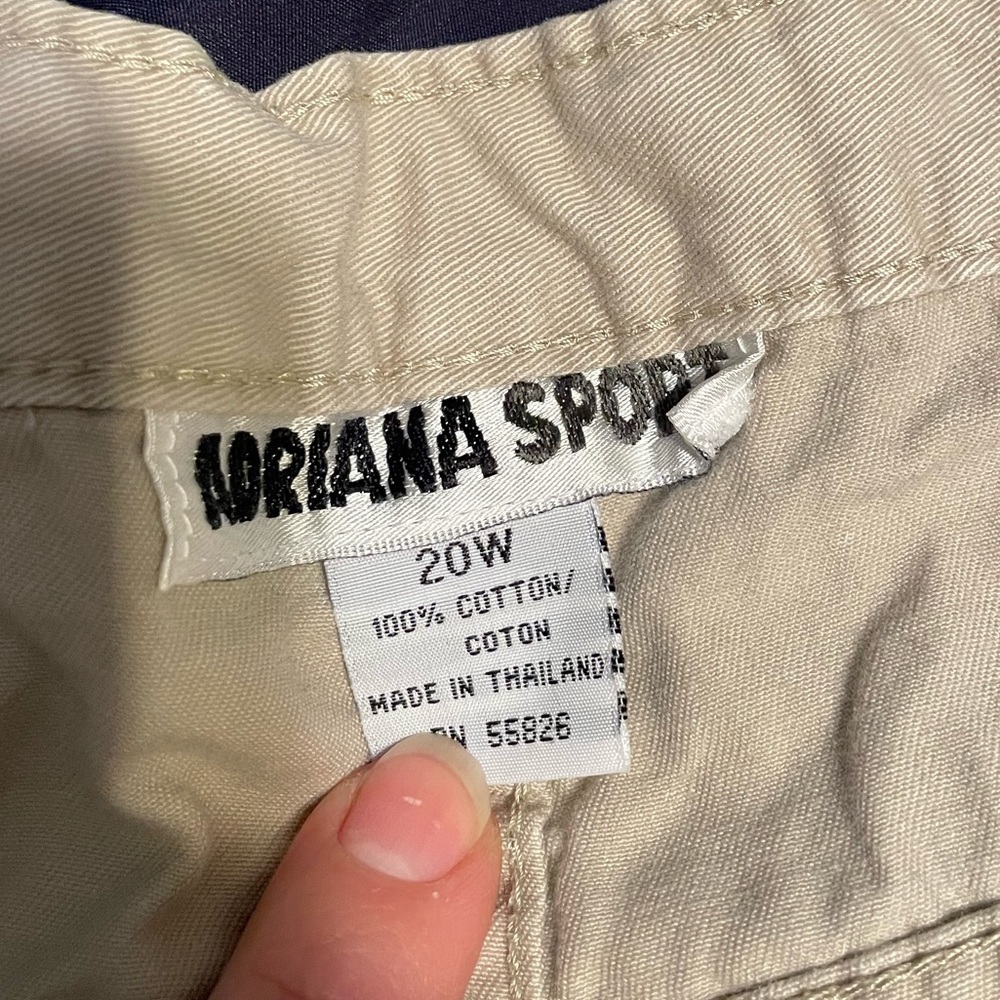 Khaki Shorts Size 20W